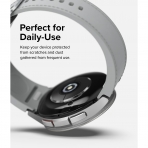 Rin gke Galaxy Watch 6 Classic ereve Koruyucu(43mm)-Silver