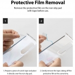 Rin gke Samsung Galaxy Z Fold 3 Klf-Matte Clear