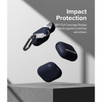 Rin gke Silikon Apple AirPods Pro 2.Nesil Klf -Cream 