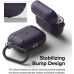 Rin gke Onyx Apple AirPods Pro 2.Nesil Klf -Deep Purple