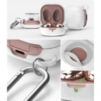 Rin gke Slim-X Samsung Galaxy Buds Live Klf -Glossy White