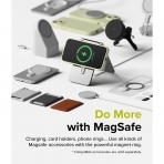 Rin gke iPhone 15 MagSafe Uyumlu Silikon Klf-Lime 