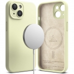 Ringke Apple iPhone 15 MagSafe Uyumlu Silikon Klf-Lime 