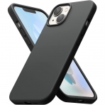 Rin gke iPhone 14 Plus Silikon Klf-Black
