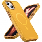 Risubo iPhone 13 Manyetik Klf (MIL-STD-810G)-Yellow