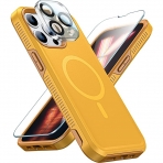 Risubo iPhone 13 Pro Max Manyetik Klf Ve Ekran Koruyucu Set (MIL-STD-810G)