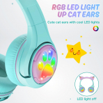 Riwbox CF9 ocuk in Bluetooth Kulaklk-Green