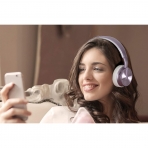 Riwbox XBT-90 Kablosuz Bluetooth Kulakl�k-Purple
