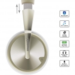 Riwbox XBT-90 Kablosuz Bluetooth Kulakl�k-Gold