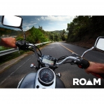 Roam Universal Bisiklet ve Motorsiklet iin Telefon Tutucu-Jet Black