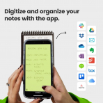 Rocketbook Tekrar Kullanlabilir Akll Not Defteri-Black 