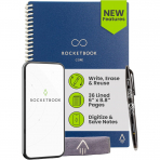 Rocketbook Core Ak�ll� Spiral Defter (Executive)-Navy Blue