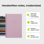Rocketbook Core Akll Spiral Defter (Executive)-Pink 