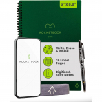 Rocketbook Core Akll Spiral Defter (Executive)-Green