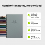 Rocketbook Core Akll Spiral Defter (Executive)-Gray