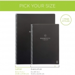 Rocketbook Everlast Fusion Tekrar Kullanlabilir Defter (Letter)-Lightspeed Lilac