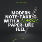 Rocketbook Flip Ak�ll� Spiral Defter(Premium Executive)-Teal