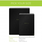 Rocketbook Flip Akll Tekrar Kullanlabilir Defter (Letter)-Lightspeed Lilac