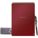 Rocketbook Flip Akll Tekrar Kullanlabilir Defter (Executive)-Scarlet