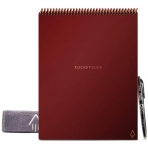 Rocketbook Flip Akll Tekrar Kullanlabilir Defter (Letter)-Scarlet