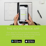 Rocketbook Fusion Plus Ak�ll� Defter(Letter)-Neptune Teal