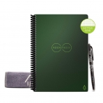 Rocketbook Tekrar Kullanlabilir Telli Defter (Executive)-Terrestrial Green