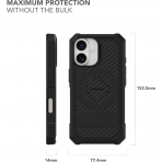 Rokform Apple iPhone 16 Pro Rugged Klf -Black