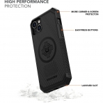 Rokform Rugged Serisi iPhone 14 Plus Manyetik Klf (MIL-STD-810G)