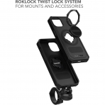 Rokform Rugged Serisi iPhone 15 Manyetik Klf (MIL-STD-810G)-Black