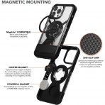 Rokform iPhone 13 Pro Manyetik Klf (MIL-STD-810G)-Clear