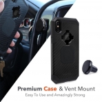 Rokform iPhone X Rugged Seri Klf (MIL-STD-810G)-Gun Metal