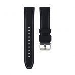 Rosa Schleife Samsung Gear S3 Silikon Kay-Black-Grey