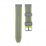 Rosa Schleife Samsung Gear S3 Silikon Kay-Grey-Green