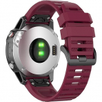 RuenTech Silikon Garmin Fenix 7 Kay-Red