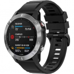 RuenTech Silikon Garmin Fenix 7 Kay-Black