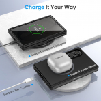Ruky Galaxy Z Fold 8 MagSafe Ekran Koruyuculu K�l�f-Matte Black