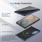 Ruky Galaxy Z Fold 8 MagSafe Ekran Koruyuculu K�l�f-Matte Blue