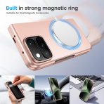 Ruky Google Pixel 11 Pro Fold Uyumlu Manyetik K�l�f-Gold