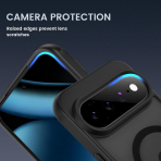Ruky Google Pixel 11 Pro XL Gizlilik Caml� K�l�f-Black