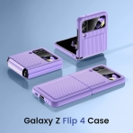 Ruky Samsung Galaxy Z Flip 4 nce Klf-Purple