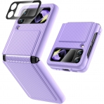 Ruky Samsung Galaxy Z Flip 4 nce Klf-Purple