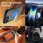 Ruky Apple iPhone 16e MagSafe Klf-Black 
