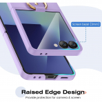 Ruky Samsung Galaxy Z Flip 7 Yzkl Klf-Purple