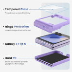 Ruky Tam Korumal Galaxy Z Flip 6 Klf-Purple