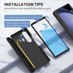 Ruky Tam Korumal Galaxy Z Fold 6 Klf-Carbon Fiber