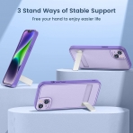 Ruky iPhone 14 Plus Standl Klf-Purple