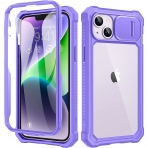 Ruky iPhone 14 Plus Tam Korumal Klf -Purple