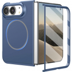 Ruky iPhone Duo Manyetik Ekran Koruyuculu K�l�f-Blue