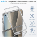 Ruky iPhone Duo Manyetik Ekran Koruyuculu K�l�f-Clear