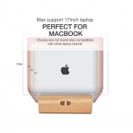 SAMDI Laptop/Tablet Stand-White Birch